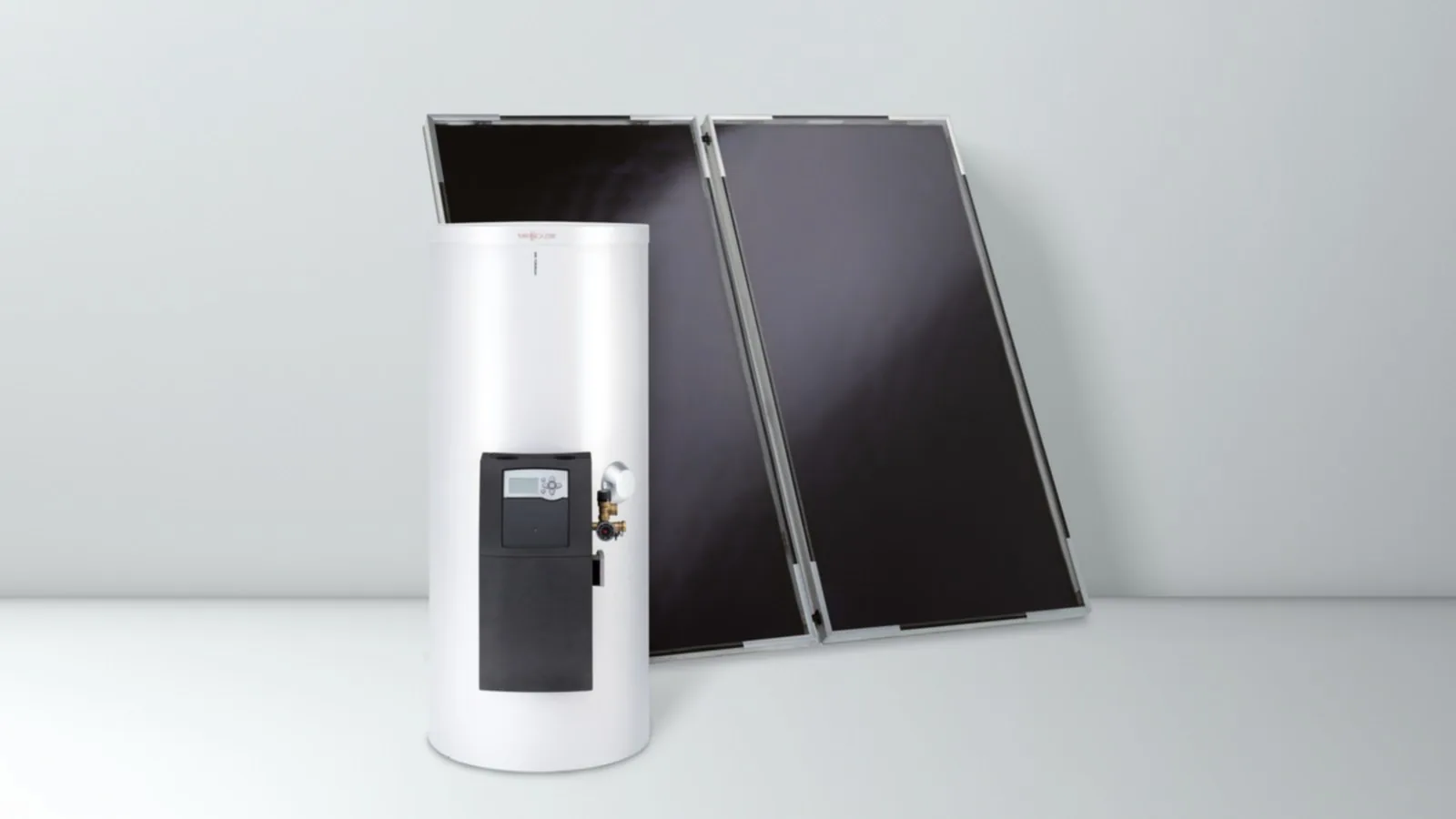 Solarspeicher mit Kollektoren